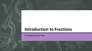 Preview of Intro to Fractions