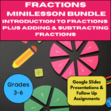 Intro to Fractions & Adding and Subtracting Fractions -  M