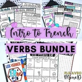 Intro to French Verbs Bundle  - aller, pouvoir/vouloir, êt