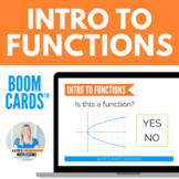 Intro to Functions Domain & Range Boom Cards™ Digital Activity