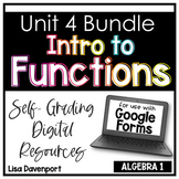 Intro to Functions Google Forms Bundle