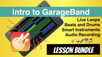 Preview of Intro to GarageBand on the iPad Lesson Bundle