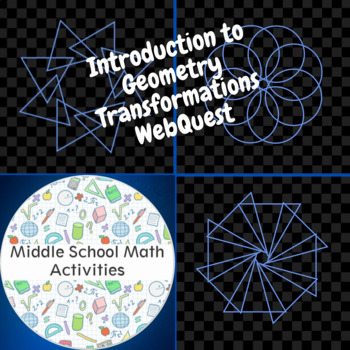 Preview of Intro to Geometry Transformation WebQuest (8.G.1, 2, & 3)
