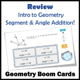 Angle and Segment Addition Practice