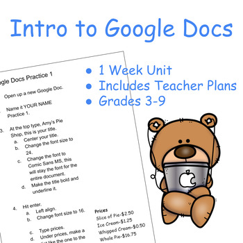 Preview of Intro to Google Docs 