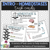 Intro to Homeostasis Task Cards