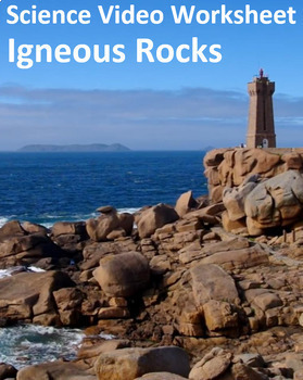 Preview of Intro to Igneous Rocks. Video sheet, Google Forms, Easel & more (V2)