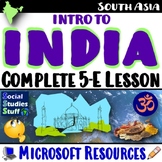Intro to India 5-E Lesson and Map Investigation | Explore 