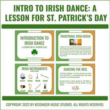 Preview of Intro to Irish Dance: A Lesson for St. Patrick's Day | Elementary Music Lesson