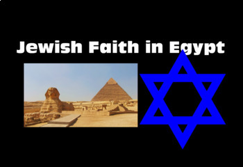 Preview of Judaism in Ancient Egypt Webquest