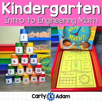 Preview of Intro to Kindergarten Math Counting and Numbers Math About Me Lesson