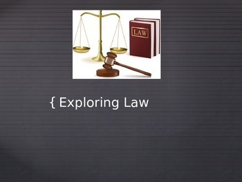 Preview of Intro to Law Lecture Presentation