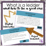 Intro to Leadership Digital Interactive Google Slides (Dis
