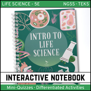 Preview of Intro to Life Science Interactive Notebook