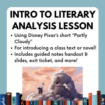 Preview of Intro to Literary Analysis Lesson (great for before starting a class text!)