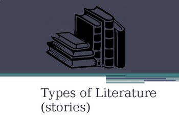 Preview of Intro. to Literature Genres PPT