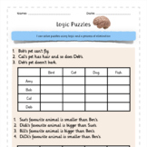 Intro to Logic Puzzles Lesson Pack