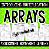 Introduction to MULTIPLICATION with ARRAYS! 26 {differenti