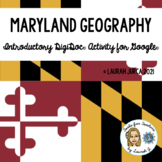 Intro to Maryland Geography: A Digidoc® Digital Activity f