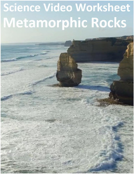 Preview of Intro to Metamorphic Rocks. Video sheet, Google Forms, Easel & more (V2)