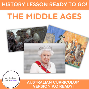 Preview of Intro to Middle Ages HISTORY LESSON - Medieval Dark Ages in Europe Activity