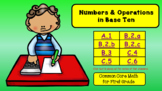 Numbers & Operations in Base 10 for First Grade (Common Core)