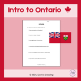 Intro to Ontario (Diagnostic)