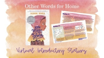 Preview of Intro to Other Words for Home - Stations 