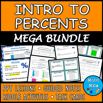 Preview of Intro to Percents MEGA BUNDLE