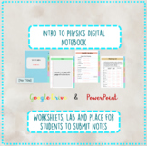 Intro to Physics Digital Notebook