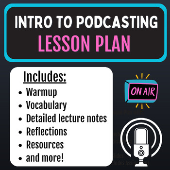 Preview of Intro to Podcasting with Soundtrap [Podcasting Lesson Plan]