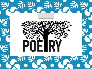 Preview of Intro to Poetry & Slam Poetry!!