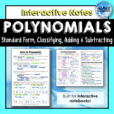 Intro to Polynomials - Standard Form, Classifying, Adding 