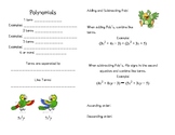 Intro to Polynomials with Poly Parrot
