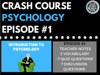 Preview of Intro to Psychology: Crash Course Psychology #1