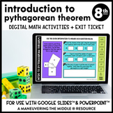 Intro to Pythagorean Theorem Digital Math Activity | Googl