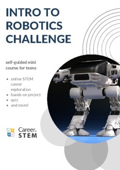 Preview of Intro to Robotics STEM Challenge (distance learning STEM project)