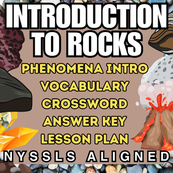 Preview of Intro to Rocks Exploration: Vocabulary, Phenomena, & Activity - NYSSLS Aligned