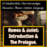 Intro to Romeo & Juliet & Prologue Slides