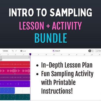 Preview of Intro to Sampling Pack [Music Production Lesson Plan + Warmup Guided Activity]