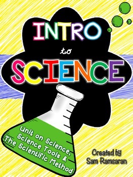 Preview of Intro to Science {Science Unit on the Scientific Method and Science Tools}