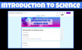 Intro to Science & Scientific Method Assessment *Great for