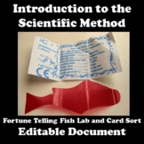 Intro to Scientific Method (Fortune Telling Fish Lab and C