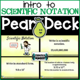 Intro to Scientific Notation Digital Activity for Pear Dec