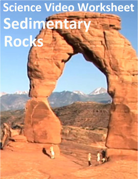 Preview of Intro to Sedimentary Rocks. Video sheet, Google Forms, Easel & more (V3)