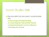 Intro to Social Studies Skills PowerPoint Lesson