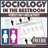 Introduction to Sociology First Day Activity - Urinal Game