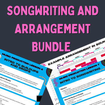 Preview of Intro to Music Arrangement Bundle