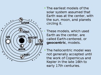 earth centered solar system model