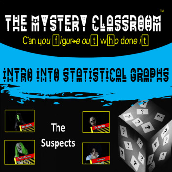 Preview of Intro to Statistical Graphs Mystery | The Mystery Classroom